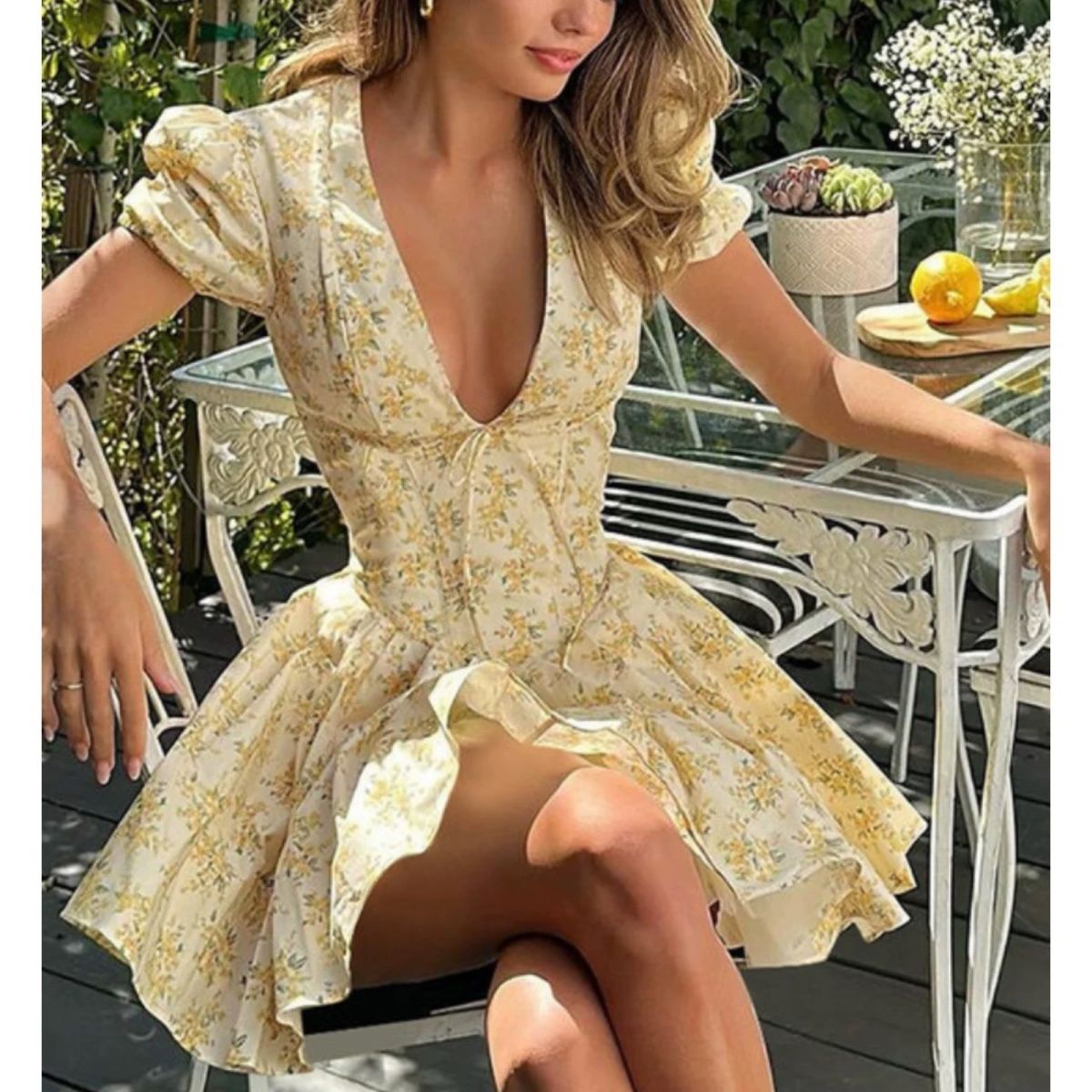 4xl vestido floral francês plu - Romper Floral Print avaliação e preço