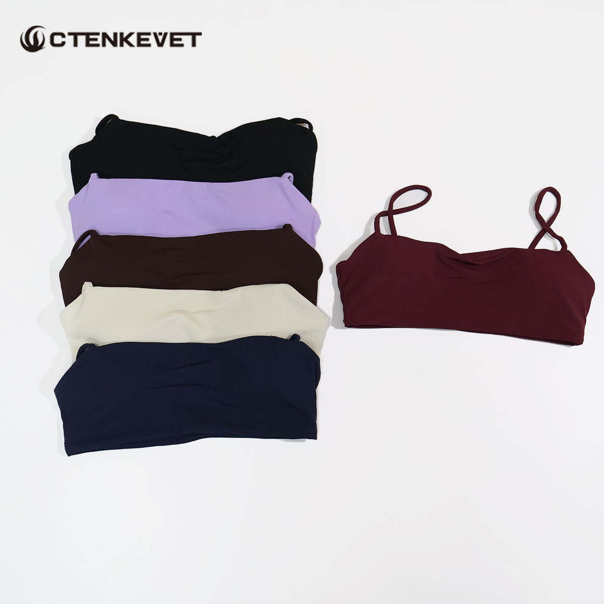 Ctenkevet Novo Sutiã de Yoga d - Crop Top Crochet avaliação e preço