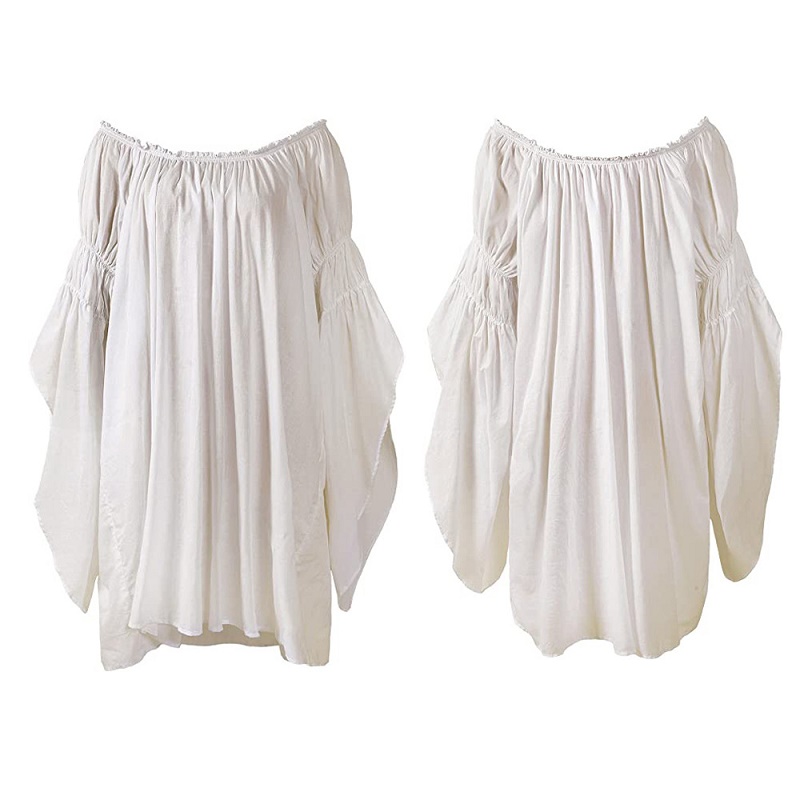 Blusa Vintage Medieval Renasce - Blouse Off Shoulder avaliação e preço
