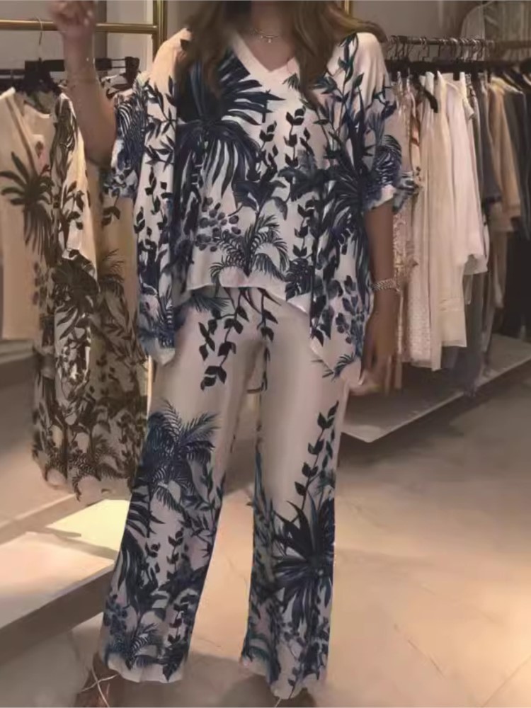 Elegante terno de escritório f - Romper Floral Print avaliação e preço