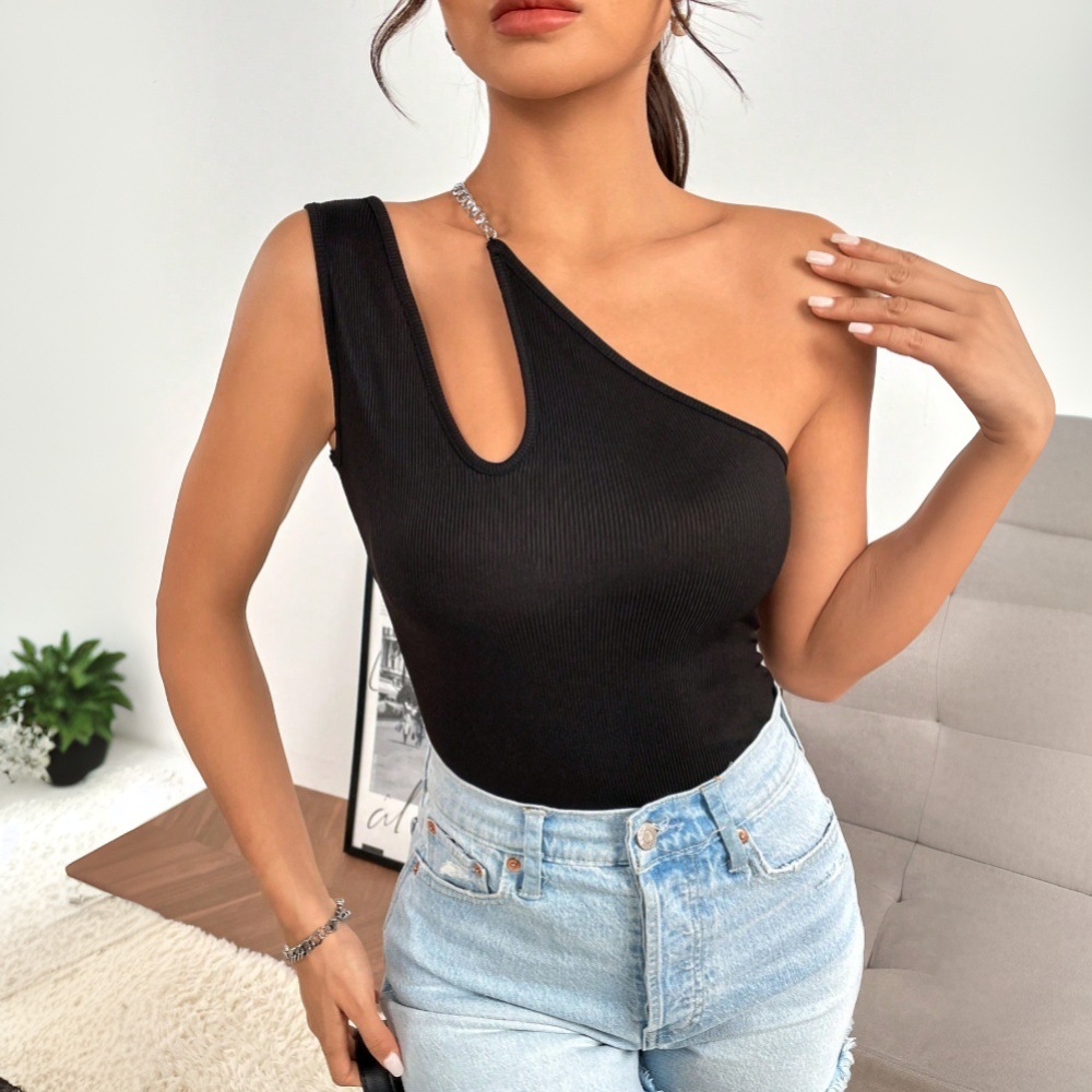 Blusa Feminina Sexy Sem Mangas - Blouse Off Shoulder avaliação e preço